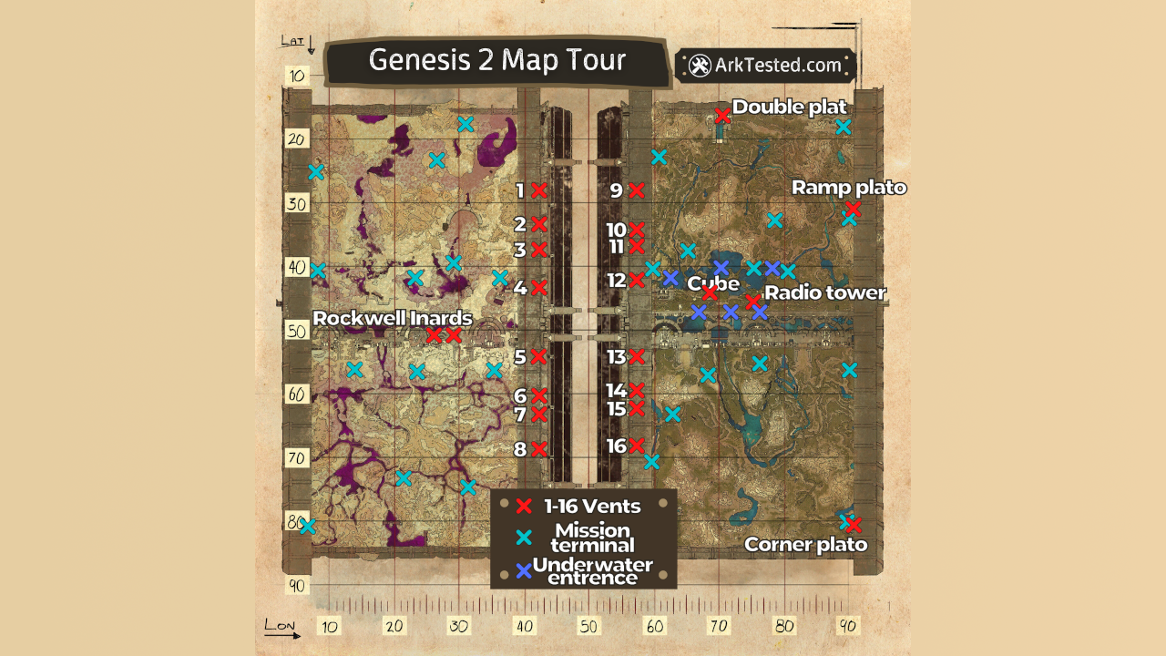 ARK Genesis 2 map - Ark Tested